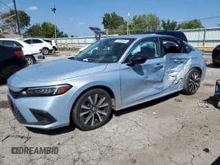 ✅ 2022 Honda Civic EX • VIN: 2HGFE1F79NH318726 • Lot: 71226835. Listed on Copart with 35,581 mi. Free auction sales archive from the USA and detailed vehicle history report at DreamBid. Image 1.