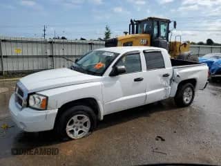2006 Dodge Dakota SLT z VIN 1D7HE48N86S525225, wystawiony jako Copart lot #67768595 z przebiegiem Nie podano mil oraz Szkoda całkowita • Salvage title. Historia ofert i sprzedaży dostępna na DreamBid. Obrazek 1.