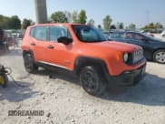 ✅ 2018 Jeep Renegade Upland • VIN: ZACCJBAB1JPG92495 • Lot: 84913915. Listed on Copart with 107,795 mi. Free auction sales archive from the USA and detailed vehicle history report at DreamBid. Image 4.