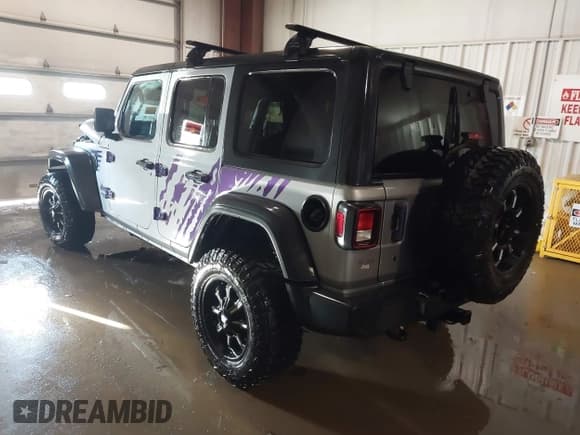✅ 2018 Jeep Wrangler Unlimited Sport S • VIN: 1C4HJXDN9JW248860 • Лот: 41342181. Опубликован ранее на IAAI с пробегом 91 840 миль. Бесплатный доступ к архиву аукционных продаж из США и подробный отчёт об истории автомобиля на DreamBid. Изображение 3.