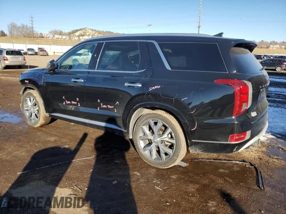 ✅ 2022 Hyundai Palisade Ultimate Calligraphy • VIN: KM8R5DHE9NU381553 • Лот: 42902665. Опубликован ранее на Copart с пробегом 53 651 миль. Бесплатный доступ к архиву аукционных продаж из США и подробный отчёт об истории автомобиля на DreamBid. Изображение 2.
