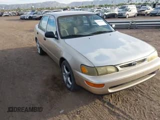 ✅ 1997 Toyota Corolla CE • VIN: 1NXBA02E2VZ559043 • Lot: 43605268. Listed on IAAI with 324,117 mi. Free auction sales archive from the USA and detailed vehicle history report at DreamBid. Image 1.