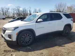 2022 Chevrolet Traverse RS с VIN 1GNEVJKW2NJ182663, выставлен на аукционе Copart как лот 49461945 с пробегом 49 043 миль миль и Списание • Salvage title. История ставок и продаж доступна на DreamBid. Изображение 1.