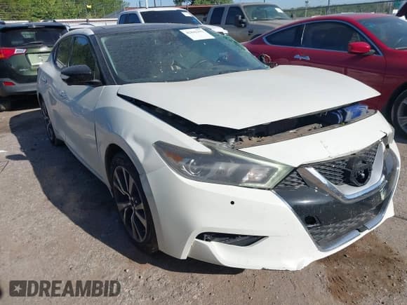✅ 2017 Nissan Maxima S • VIN: 1N4AA6AP9HC436653 • Lot: 42842291. Listed on IAAI with 138,928 mi. Free auction sales archive from the USA and detailed vehicle history report at DreamBid. Image 1.