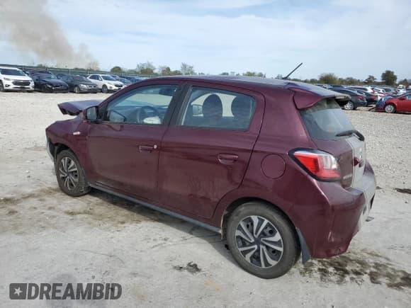 ✅ 2021 Mitsubishi Mirage ES • VIN: ML32AUHJ1MH010850 • Лот: 89850935. Опубликован ранее на Copart с пробегом 67 589 миль. Бесплатный доступ к архиву аукционных продаж из США и подробный отчёт об истории автомобиля на DreamBid. Изображение 2.