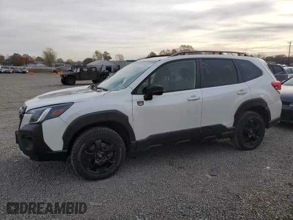 ✅ 2023 Subaru Forester Wilderness • VIN: JF2SKAMCXPH537209 • Lot: 91663525. Listed on Copart with 19,641 mi. Free auction sales archive from the USA and detailed vehicle history report at DreamBid. Image 1.
