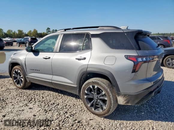 2025 Chevrolet Equinox FWD RS с VIN 3GNAXLEG4SL230029, выставлен на аукционе Copart как лот 85406355 с пробегом 1 342 миль миль и Списание • Salvage title. История ставок и продаж доступна на DreamBid. Изображение 2.