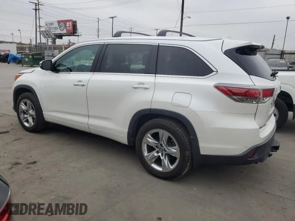 ✅ 2016 Toyota Highlander Limited • VIN: 5TDDKRFH8GS240756 • Lot: 69248855. Wystawiony na Copart z przebiegiem 137 640 mil. Bezpłatny archiwum sprzedaży aukcyjnych z USA i szczegółowy raport historii pojazdu na DreamBid. Zdjęcie 2.