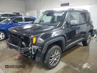 ✅ 2016 Jeep Renegade Trailhawk • VIN: ZACCJBCT5GPC89294 • Lot: 92689335. Listed on Copart with 75,105 mi. Free auction sales archive from the USA and detailed vehicle history report at DreamBid. Image 1.