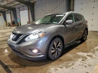 ✅ 2015 Nissan Murano Platinum • VIN: 5N1AZ2MH5FN208615 • Лот: 95084875. Опубликован ранее на Copart с пробегом 164 216 миль. Бесплатный доступ к архиву аукционных продаж из США и подробный отчёт об истории автомобиля на DreamBid. Изображение 1.