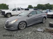 ✅ 2014 Hyundai Sonata SE • VIN: 5NPEC4AC0EH825706 • Lot: 65843944. Listed on Copart with 153,766 mi. Free auction sales archive from the USA and detailed vehicle history report at DreamBid. Image 1.