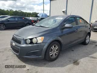 2013 Chevrolet Sonic LT с VIN 1G1JC5SB1D4102387, выставлен на аукционе Copart как лот 71371845 с пробегом 123 362 миль миль и Списание • Salvage title. История ставок и продаж доступна на DreamBid. Изображение 1.