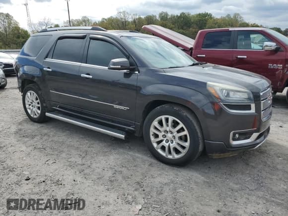 ✅ 2015 GMC Acadia Denali • VIN: 1GKKVTKD7FJ378366 • Lot: 85893875. Listed on Copart with 129,321 mi. Free auction sales archive from the USA and detailed vehicle history report at DreamBid. Image 4.