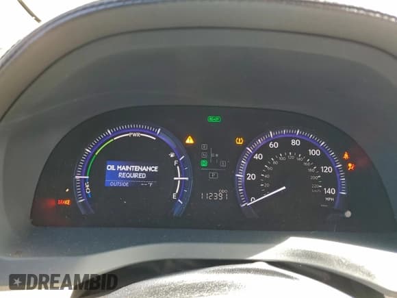 ✅ 2010 Lexus HS 250h Premium • VIN: JTHBB1BAXA2005287 • Lot: 95921725. Listed on Copart with Not provided. Free auction sales archive from the USA and detailed vehicle history report at DreamBid. Image 9.