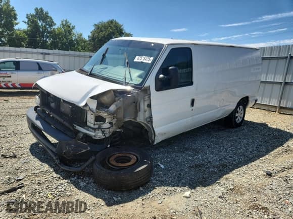 ✅ 2011 Ford Econoline Cargo Commercial • VIN: 1FTSE3EL8BDB11826 • Lot: 62511405. Listed on Copart with Not provided. Free auction sales archive from the USA and detailed vehicle history report at DreamBid. Image 1.