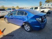 ✅ 2014 Honda Civic LX • VIN: 19XFB2F54EE023850 • Лот: 91034485. Опубликован ранее на Copart с пробегом 57 116 миль. Бесплатный доступ к архиву аукционных продаж из США и подробный отчёт об истории автомобиля на DreamBid. Изображение 2.