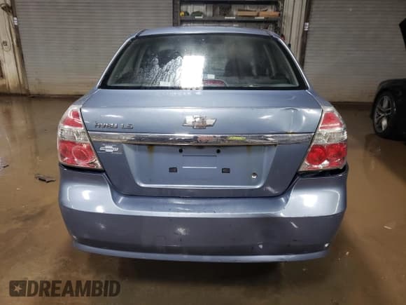 ✅ 2007 Chevrolet Aveo LS • VIN: KL1TD56617B099539 • Lot: 41426625. Wystawiony na Copart z przebiegiem Nie podano. Bezpłatny archiwum sprzedaży aukcyjnych z USA i szczegółowy raport historii pojazdu na DreamBid. Zdjęcie 6.