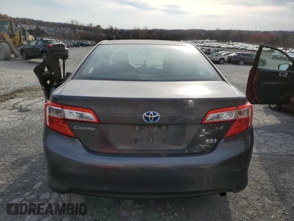 ✅ 2012 Toyota Camry LE • VIN: 4T1BD1FK9CU006870 • Lot: 91480045. Listed on Copart with Not provided. Free auction sales archive from the USA and detailed vehicle history report at DreamBid. Image 6.