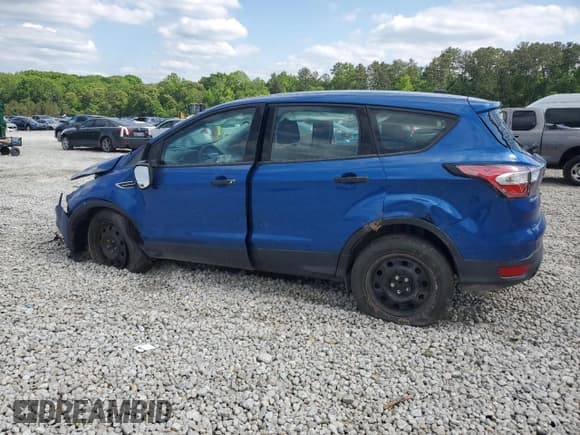 ✅ 2017 Ford Escape S • VIN: 1FMCU0F74HUE66164 • Lot: 54712135. Listed on Copart with 103,578 mi. Free auction sales archive from the USA and detailed vehicle history report at DreamBid. Image 2.