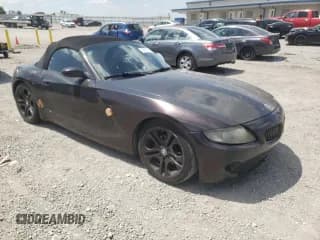 ✅ 2003 BMW Z4 3.0i • VIN: 4USBT53483LU01983 • Lot: 59489144. Listed on Copart with 168,826 mi. Free auction sales archive from the USA and detailed vehicle history report at DreamBid. Image 4.