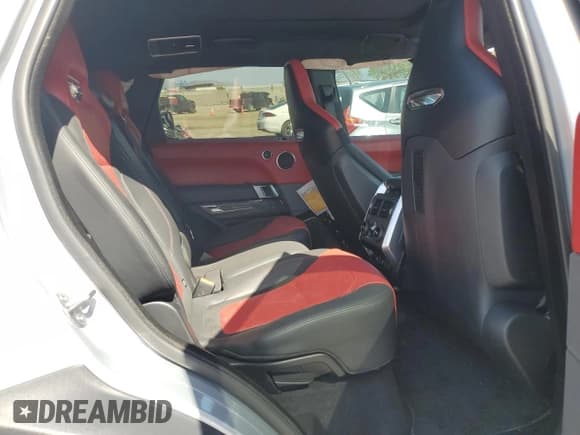 ✅ 2022 Land Rover Range Rover Sport SVR • VIN: SALWZ2RE0NA229606 • Lot: 54435565. Listed on Copart with 36,942 mi. Free auction sales archive from the USA and detailed vehicle history report at DreamBid. Image 11.