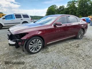 ✅ 2017 Genesis G80 3.8L • VIN: KMHGN4JE8HU168373 • Lot: 62459115. Listed on Copart with 88,657 mi. Free auction sales archive from the USA and detailed vehicle history report at DreamBid. Image 1.