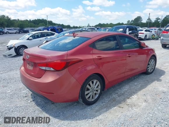 ✅ 2015 Hyundai Elantra Limited • VIN: KMHDH4AE3FU325623 • Lot: 42261993. Listed on IAAI with Not provided. Free auction sales archive from the USA and detailed vehicle history report at DreamBid. Image 4.