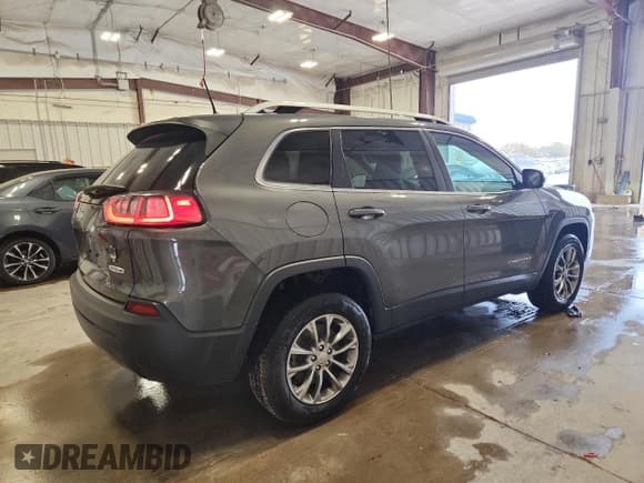 ✅ 2019 Jeep Cherokee Latitude Plus • VIN: 1C4PJMLB1KD453488 • Lot: 87406365. Listed on Copart with 44,696 mi. Free auction sales archive from the USA and detailed vehicle history report at DreamBid. Image 3.