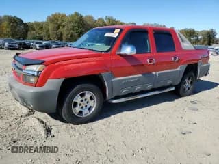 ✅ 2002 Chevrolet Avalanche • VIN: 3GNEC13T42G107339 • Lot: 92281235. Listed on Copart with Not provided. Free auction sales archive from the USA and detailed vehicle history report at DreamBid. Image 1.