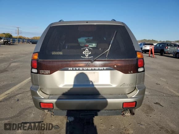 ✅ 2004 Mitsubishi Montero Sport LS • VIN: JA4MT21R04J002763 • Lot: 78206204. Wystawiony na Copart z przebiegiem 96 691 mil. Bezpłatny archiwum sprzedaży aukcyjnych z USA i szczegółowy raport historii pojazdu na DreamBid. Zdjęcie 6.