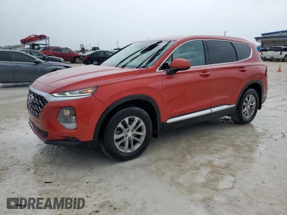 ✅ 2020 Hyundai Santa Fe SE • VIN: 5NMS23AD4LH256622 • Lot: 69288204. Wystawiony na Copart z przebiegiem 50 957 mil. Bezpłatny archiwum sprzedaży aukcyjnych z USA i szczegółowy raport historii pojazdu na DreamBid. Zdjęcie 1.