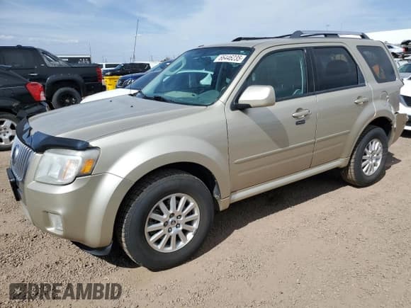 ✅ 2011 Mercury Mariner Premier • VIN: 4M2CN8HG3BKJ06796 • Lot: 66446235. Listed on Copart with 92,834 mi. Free auction sales archive from the USA and detailed vehicle history report at DreamBid. Image 1.