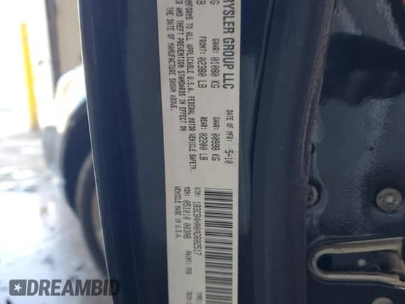 2010 Dodge Caliber SXT with VIN 1B3CB4HA0AD602517, listed as a Copart auction lot 85323475 with 40,840 mi miles and Salvage title. Bid and sale history available at DreamBid. Image 12.