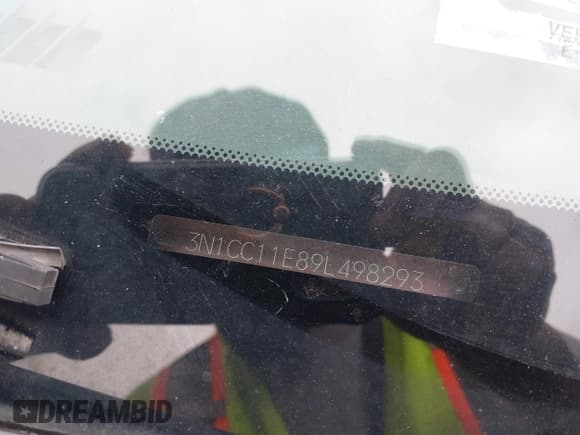 ✅ 2009 Nissan Versa 1.6 • VIN: 3N1CC11E89L498293 • Lot: 42854887. Listed on IAAI with Not provided. Free auction sales archive from the USA and detailed vehicle history report at DreamBid. Image 11.