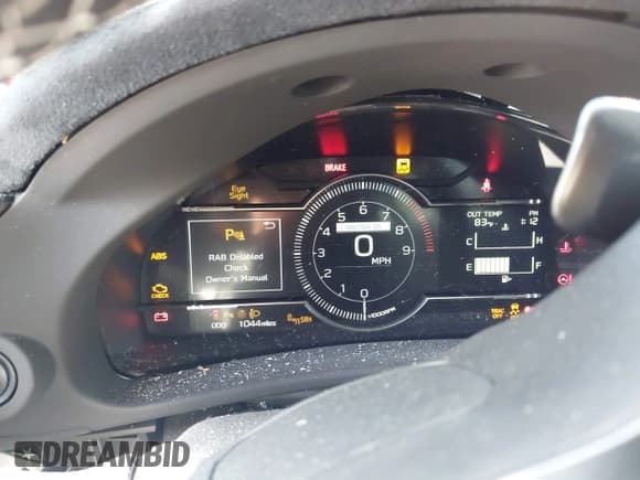 ✅ 2025 Toyota 86 Premium • VIN: JF1ZNBE14S8758293 • Lot: 43656673. Listed on IAAI with 1,044 mi. Free auction sales archive from the USA and detailed vehicle history report at DreamBid. Image 7.