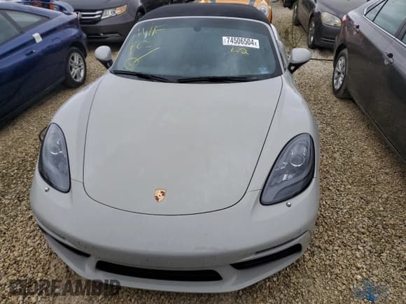 ✅ 2018 Porsche 718 Boxster S • VIN: WP0CB2A84JS228659 • Lot: 74506504. Listed on Copart with Not provided. Free auction sales archive from the USA and detailed vehicle history report at DreamBid. Image 5.