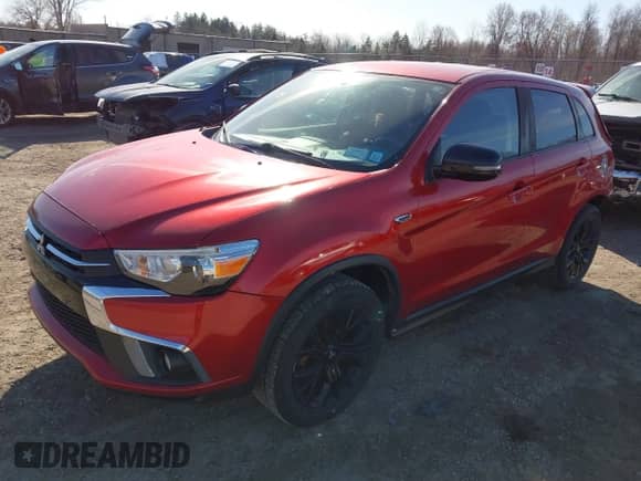 2019 Mitsubishi Outlander ES with VIN JA4AR3AUXKU016368, listed as a IAAI auction lot 41829740 with 93,973 mi miles and . Bid and sale history available at DreamBid. Image 18.