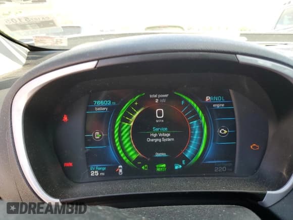 ✅ 2017 Chevrolet Volt LT • VIN: 1G1RC6S56HU207645 • Lot: 68207294. Wystawiony na Copart z przebiegiem 76 603 mil. Bezpłatny archiwum sprzedaży aukcyjnych z USA i szczegółowy raport historii pojazdu na DreamBid. Zdjęcie 9.