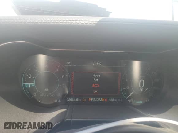 2020 Ford Mustang Shelby GT500 с VIN 1FA6P8SJ4L5503909, выставлен на аукционе Copart как лот 59864084 с пробегом 32 654 миль миль и Списание • Salvage title. История ставок и продаж доступна на DreamBid. Изображение 9.