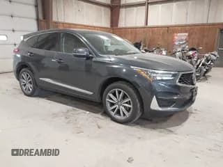 ✅ 2020 Acura RDX Technology • VIN: 5J8TC2H57LL020623 • Lot: 43669194. Listed on IAAI with 51,057 mi. Free auction sales archive from the USA and detailed vehicle history report at DreamBid. Image 1.