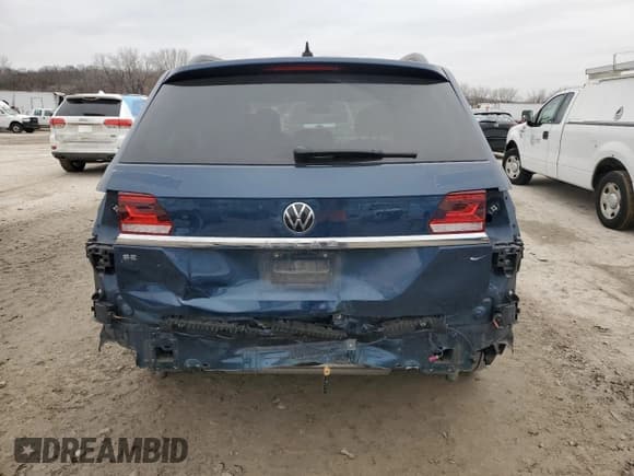✅ 2022 Volkswagen Atlas SE • VIN: 1V2DP2CA7NC510072 • Lot: 43800855. Listed on Copart with 93,821 mi. Free auction sales archive from the USA and detailed vehicle history report at DreamBid. Image 6.