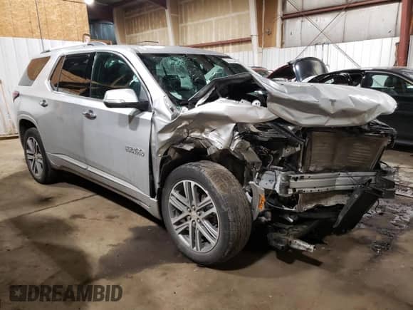 2022 Chevrolet Traverse High Country с VIN 1GNEVNKW1NJ152805, выставлен на аукционе Copart как лот 78914084 с пробегом 44 608 миль миль и Списание • Salvage title. История ставок и продаж доступна на DreamBid. Изображение 4.
