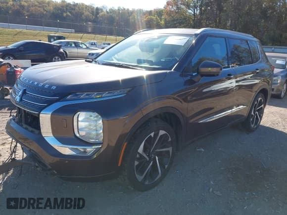 ✅ 2022 Mitsubishi Outlander SEL • VIN: JA4J4VA89NZ077988 • Lot: 43505437. Wystawiony na IAAI z przebiegiem 54 457 mil. Bezpłatny archiwum sprzedaży aukcyjnych z USA i szczegółowy raport historii pojazdu na DreamBid. Zdjęcie 2.