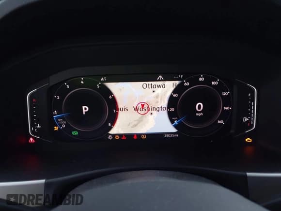 ✅ 2021 Volkswagen Atlas SEL Premium • VIN: 1V2TR2CA6MC528552 • Lot: 41136303. Listed on IAAI with 38,025 mi. Free auction sales archive from the USA and detailed vehicle history report at DreamBid. Image 7.