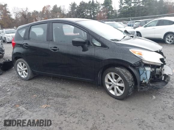 ✅ 2015 Nissan Note S Plus • VIN: 3N1CE2CP0FL443637 • Lot: 43686505. Listed on IAAI with 55,048 mi. Free auction sales archive from the USA and detailed vehicle history report at DreamBid. Image 1.