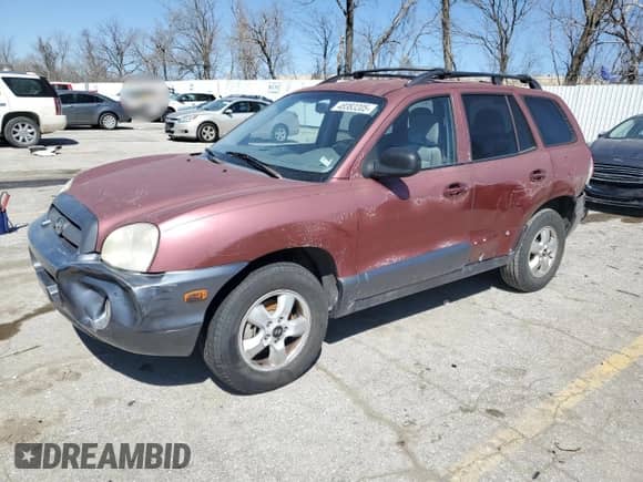 2005 Hyundai Santa Fe GLS с VIN KM8SC13D05U968258, выставлен на аукционе Copart как лот 48383205 с пробегом 190 131 миль миль и Списание • Salvage title. История ставок и продаж доступна на DreamBid. Изображение 1.