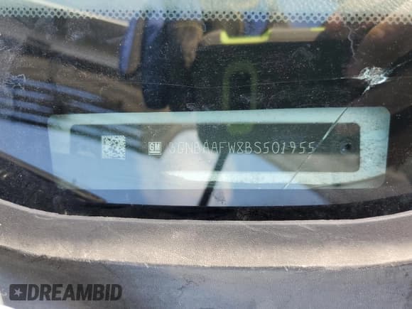 ✅ 2011 Chevrolet HHR LS • VIN: 3GNBAAFW8BS501955 • Lot: 51606915. Listed on Copart with 173,882 mi. Free auction sales archive from the USA and detailed vehicle history report at DreamBid. Image 13.