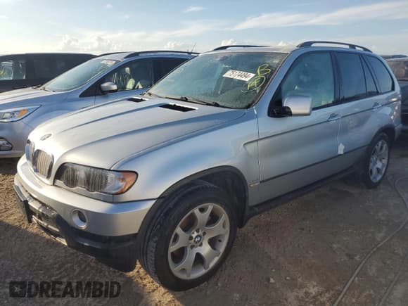 ✅ 2002 BMW X5 4.4i • VIN: 5UXFB33562LH37798 • Lot: 75174494. Listed on Copart with Not provided. Free auction sales archive from the USA and detailed vehicle history report at DreamBid. Image 1.