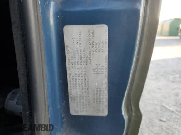 1990 Chevrolet S-10 z VIN 1GCCS14E0L2143381, wystawiony jako Copart lot #88086495 z przebiegiem 98 559 mil mil oraz Szkoda całkowita • Salvage title. Historia ofert i sprzedaży dostępna na DreamBid. Obrazek 12.