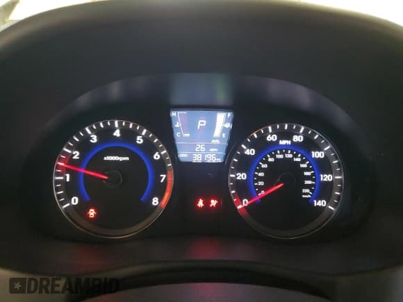 ✅ 2013 Hyundai Accent SE • VIN: KMHCU5AE3DU076704 • Лот: 74447434. Опубликован ранее на Copart с пробегом 38 196 миль. Бесплатный доступ к архиву аукционных продаж из США и подробный отчёт об истории автомобиля на DreamBid. Изображение 9.